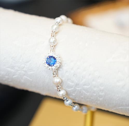 Freshwater Pearl Beaded Bracelet