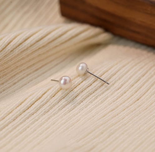 Teardrop Freshwater Pearl Earrings