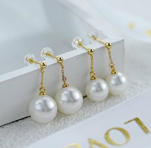 Freshwater Pearl Dangle Earrings