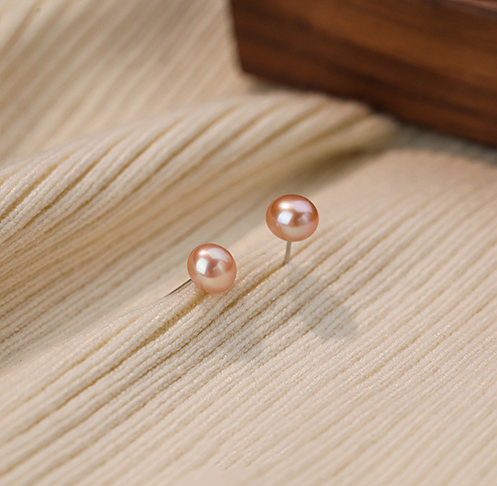 Teardrop Freshwater Pearl Earrings