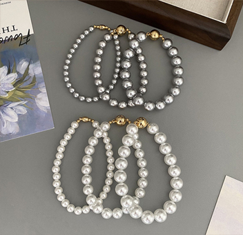 Glass Pearl Bracelet For Women