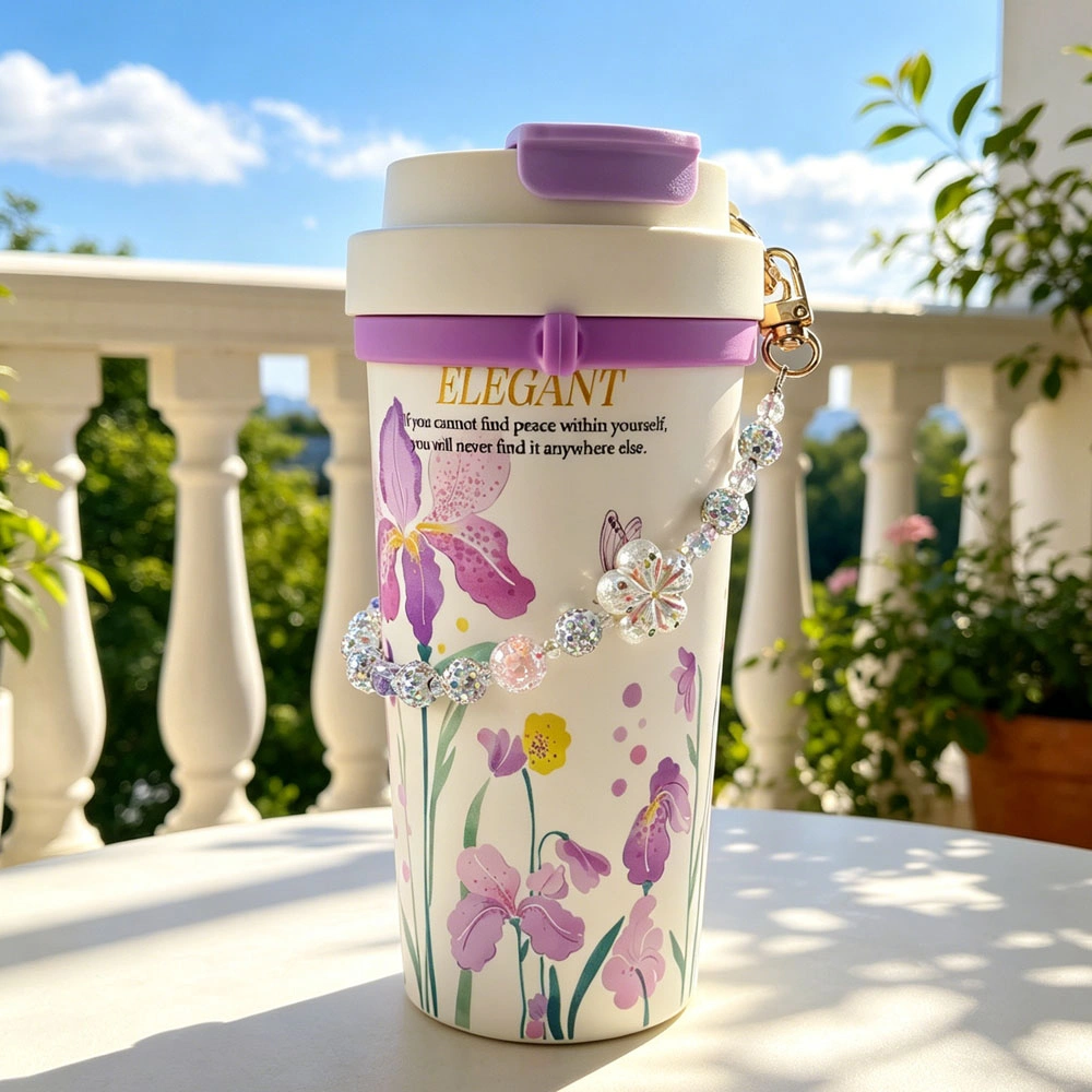 Handmade Rhinestone Tumbler Charm