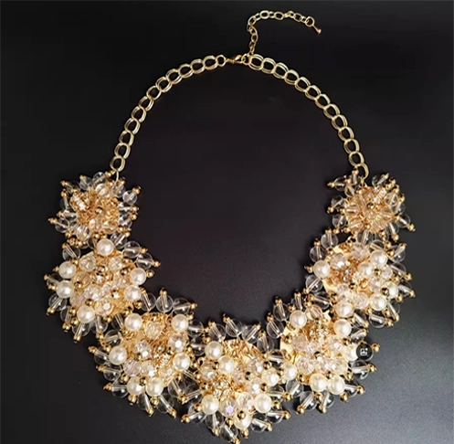 Fancy Creative Designs Crystal beads jewelry set2