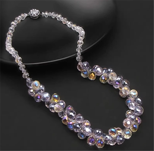 Handmade Luxury Crystal Bead Necklace4